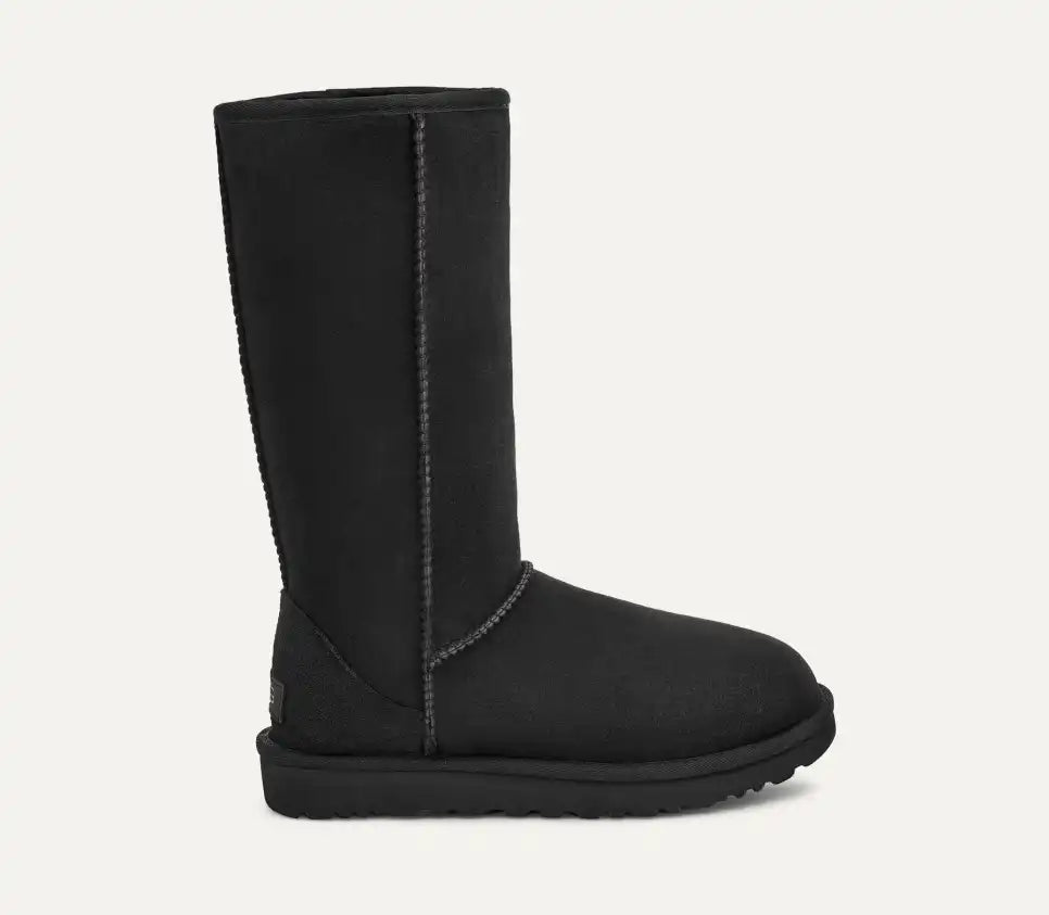 Cizme tip UGG lungi – Negru clasic